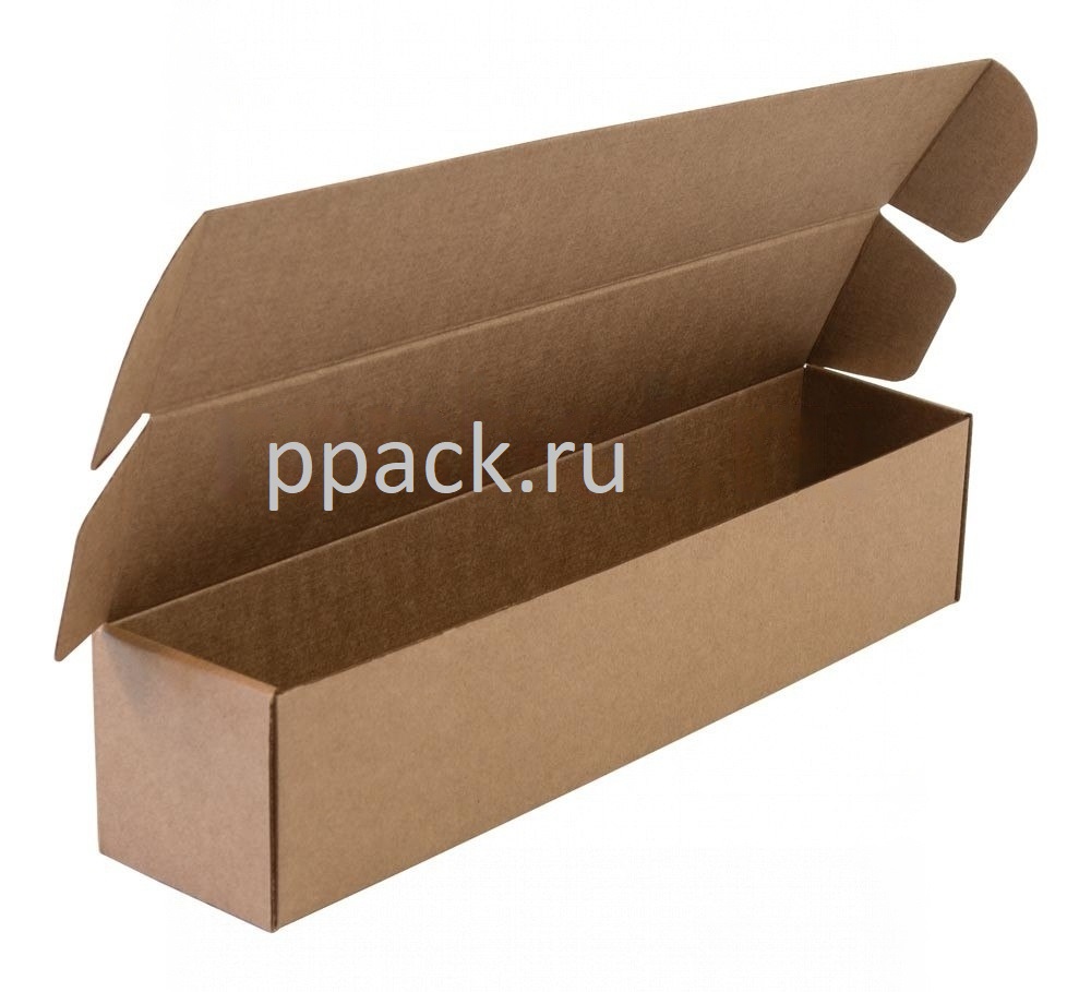Упаковочная картонная коробка 250*70*70 бур\бур, 3 слоя
